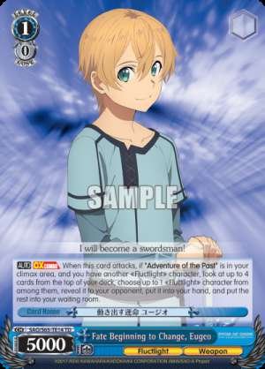 Fate Beginning to Change, Eugeo