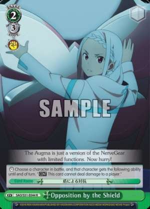 Opposition by the Shield