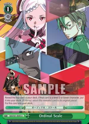 Ordinal Scale