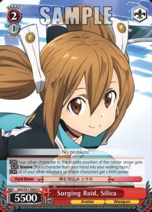 Surging Raid, Silica