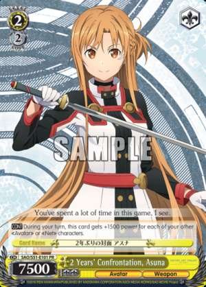 2 Years' Confrontation, Asuna