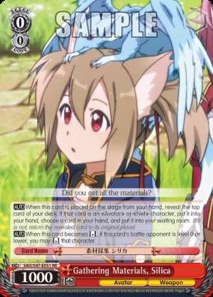 Gathering Materials, Silica