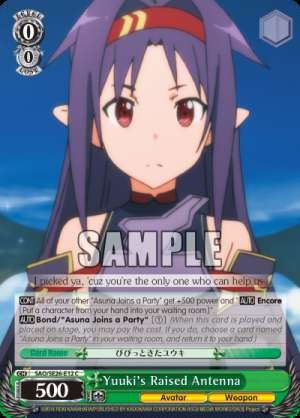 Yuuki's Raised Antenna