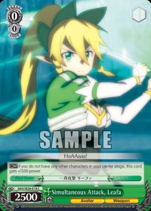 Simultaneous Attack, Leafa