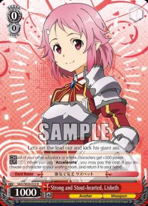 Strong and Stout-hearted, Lisbeth