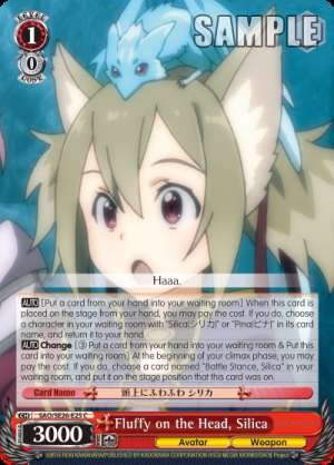 Fluffy on the Head, Silica