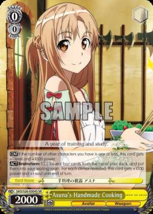Asuna's Handmade Cooking