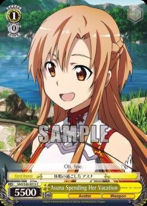 Asuna Spending Her Vacation
