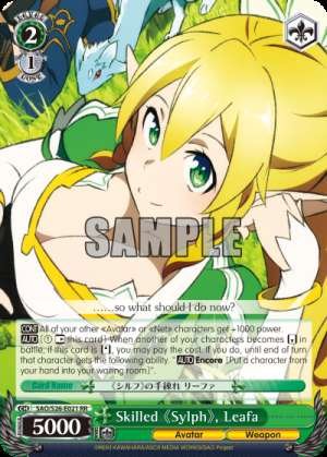 Skilled 《Sylph》, Leafa