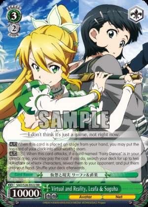 Virtual and Reality, Leafa & Suguha