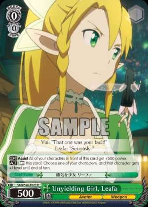 Unyielding Girl, Leafa