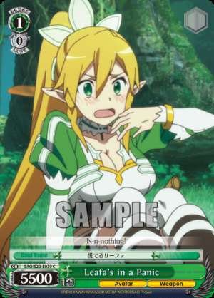 Leafa's in a Panic