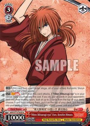 "Hiten Mitsurugi-ryu" User, Kenshin Himura