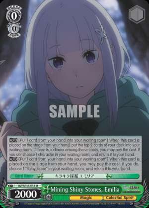 Mining Shiny Stones, Emilia