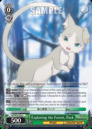 Exploring the Forest, Puck