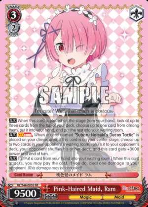 Pink-Haired Maid, Ram