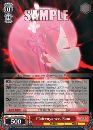 Clairvoyance, Ram