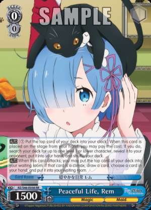 Peaceful Life, Rem