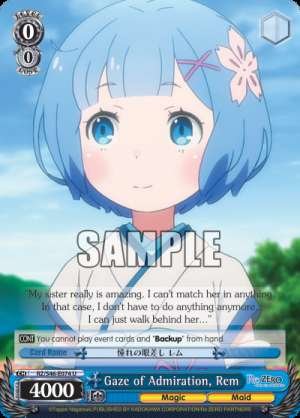 Gaze of Admiration, Rem