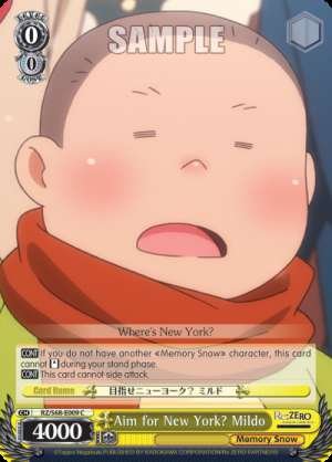 Aim for New York? Mildo