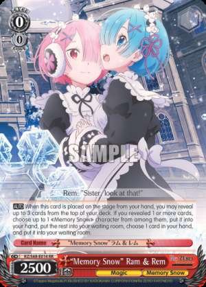 "Memory Snow" Ram & Rem