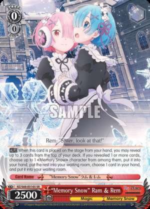 "Memory Snow" Ram & Rem