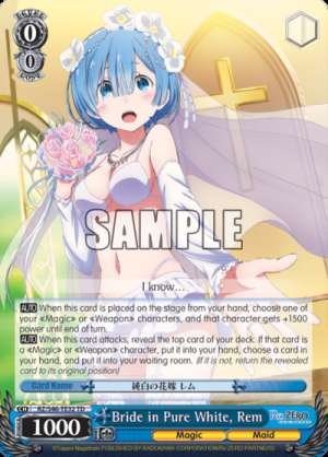 Bride in Pure White, Rem