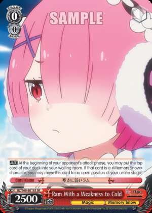 Ram With a Weakness to Cold