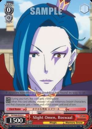 Slight Omen, Roswaal
