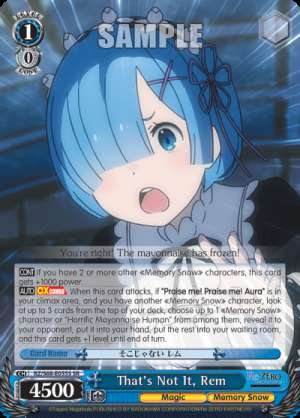 That's Not It, Rem