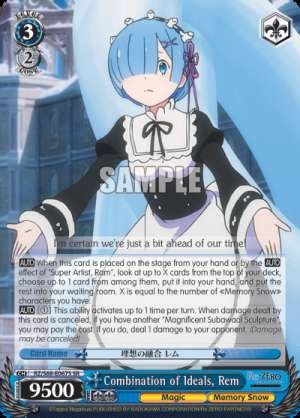 Combination of Ideals, Rem