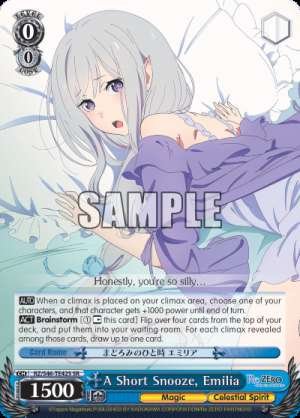 A Short Snooze, Emilia