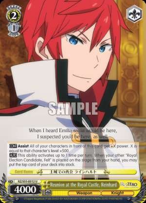 Reunion at the Royal Castle, Reinhard
