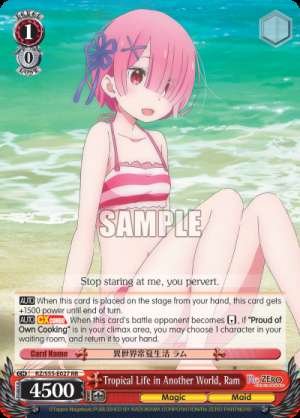 Tropical Life in Another World, Ram