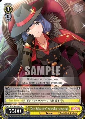 "Don Salvatore" Kaoruko Hanayagi
