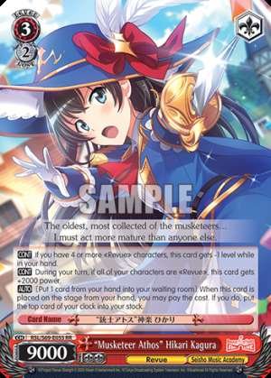 "Musketeer Athos" Hikari Kagura
