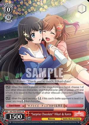 "Surprise Chocolate" Hikari & Karen