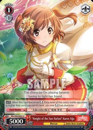 "Knight of the Sun Nation" Karen Aijo