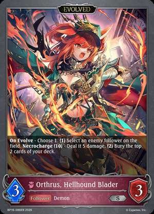 Orthrus, Hellhound Blader