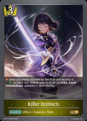 Killer Instincts