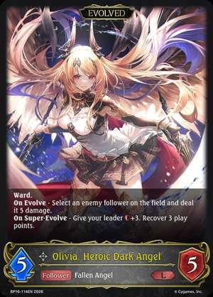 Olivia, Heroic Dark Angel