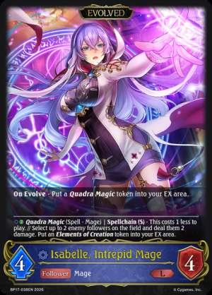 Isabelle, Intrepid Mage
