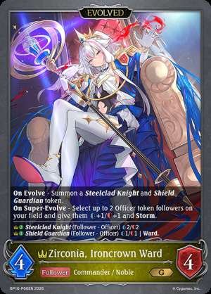 Zirconia, Ironcrown Ward