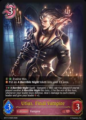 Urias, Final Vampire
