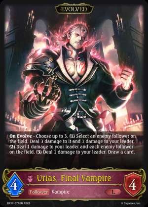Urias, Final Vampire
