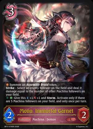 Mono, Immortal Garnet