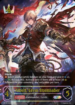 Albert, Levin Stormsaber