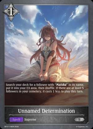 Unnamed Determination