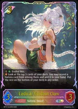 Ladica, Verdant Claw