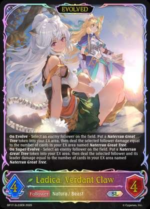 Ladica, Verdant Claw